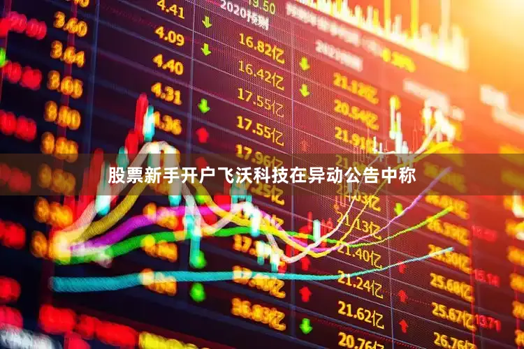股票新手开户飞沃科技在异动公告中称