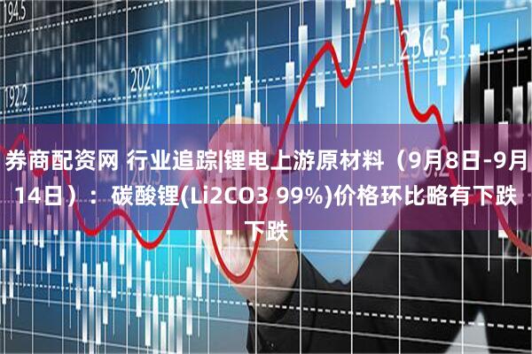 券商配资网 行业追踪|锂电上游原材料（9月8日-9月14日）：碳酸锂(Li2CO3 99%)价格环比略有下跌